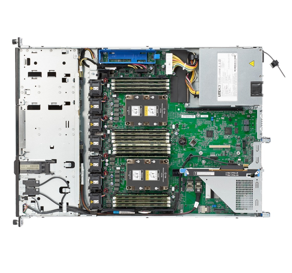 HPE ProLiant DL160 Gen10 4210R 1P 16GB-R S100i 8SFF 500W PS Server