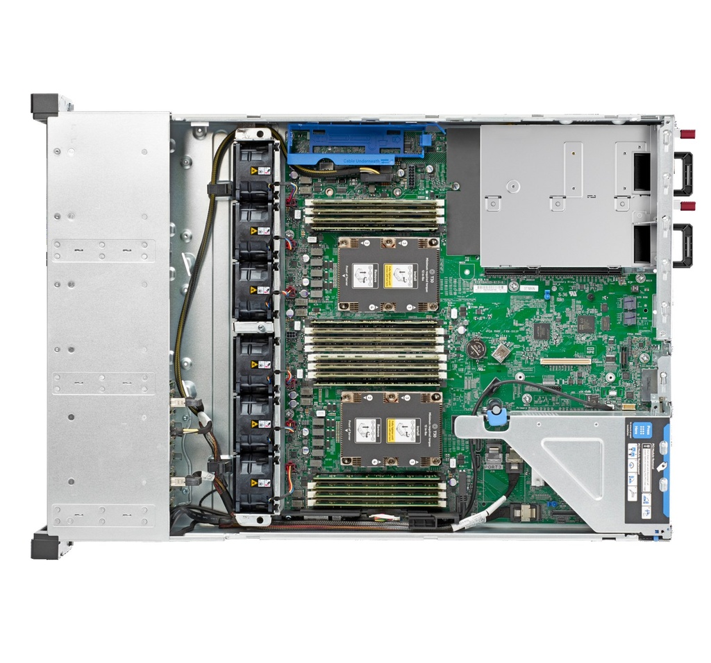 HPE ProLiant DL180 Gen10 4210R 1P 16GB-R S100i 8SFF 500W PS Server