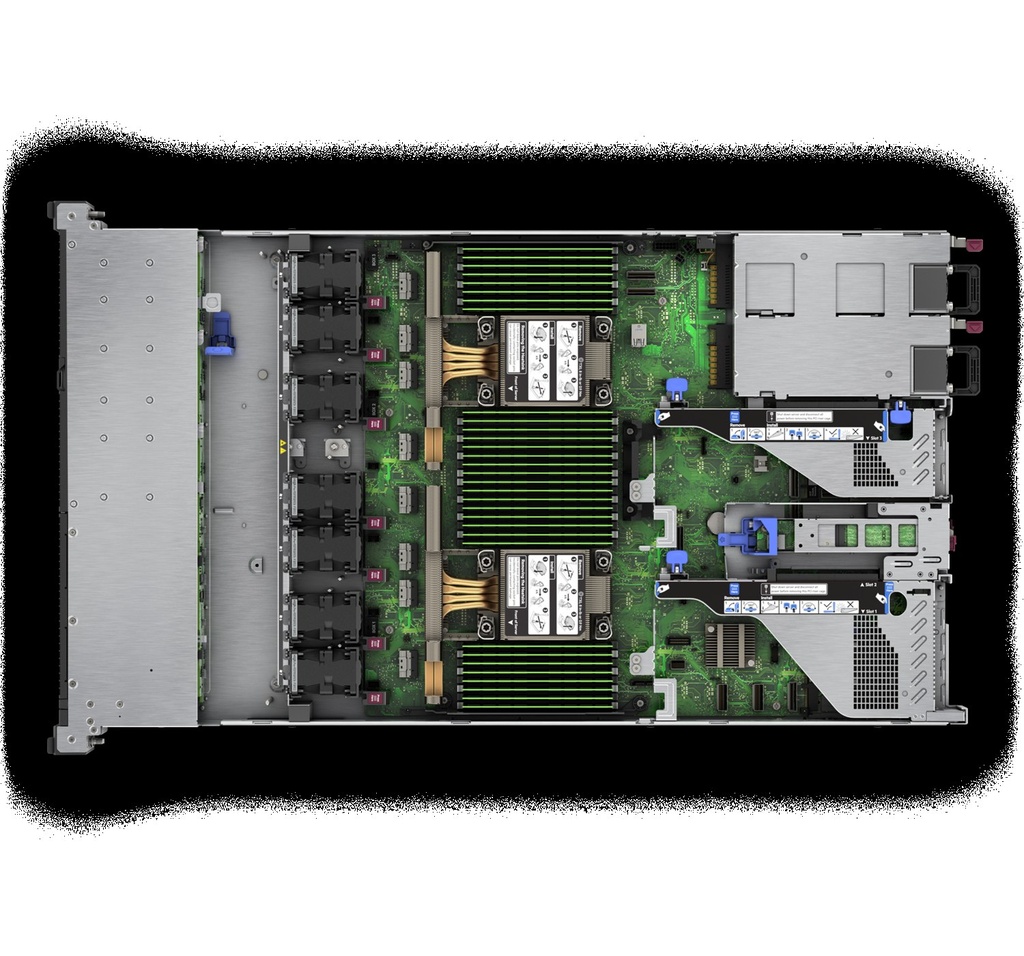 [HPE-P60735-B21] HPE ProLiant DL360 Gen11 4410Y 2.0GHz 12-core 1P 32GB-R NC 4LFF 800W PS Server