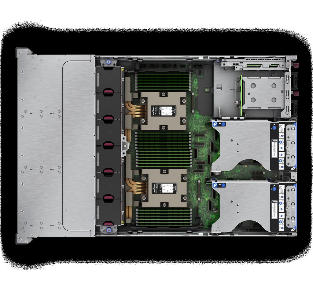 [HPE-P66782-B21] HPE ProLiant DL385 Gen11 9224 2.5GHz 24-core 1P 32GB-R 8SFF 800W PS Server