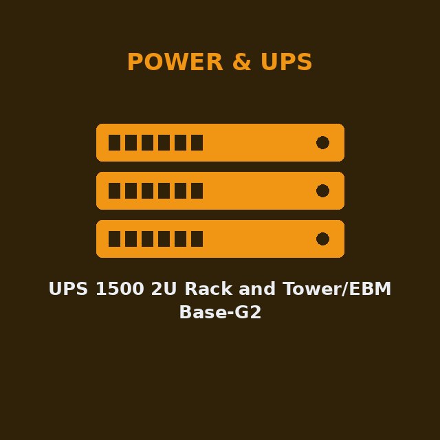 [LEN-7DD5CTO1WW-KIT] UPS 1500 2U Rack and Tower/EBM Base-G2