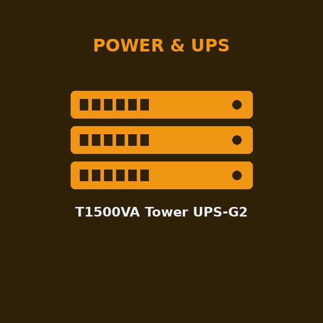 [LEN-7DD6CTO2WW-KIT] T1500VA Tower UPS-G2