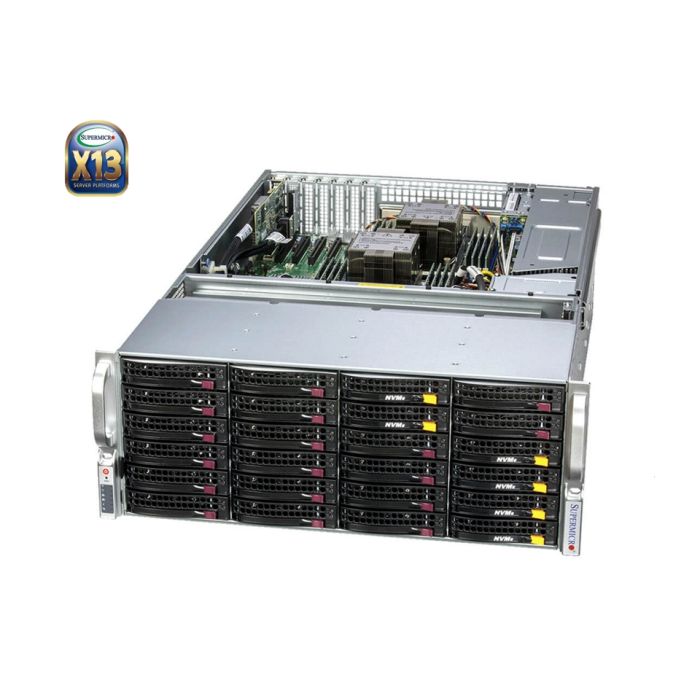 [SUPERM-G-641E-E1CR36H-KIT] Supermicro SSG-641E-E1CR36H 4U Rackmount X13 DP SuperStorage Server