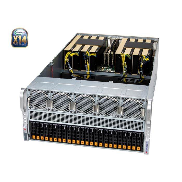 [SUPERM-YS-522GA-NRT-KIT] Supermicro SYS-522GA-NRT 5U Rackmount X14 DP GPU SuperServer