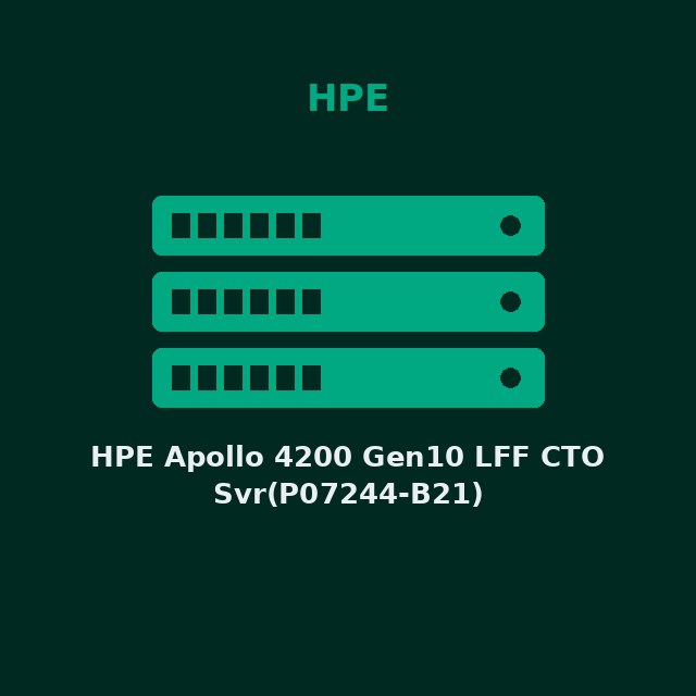 HPE Apollo 4200 Gen10 LFF CTO Svr(P07244-B21)