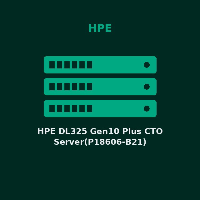 HPE DL325 Gen10 Plus CTO Server(P18606-B21)