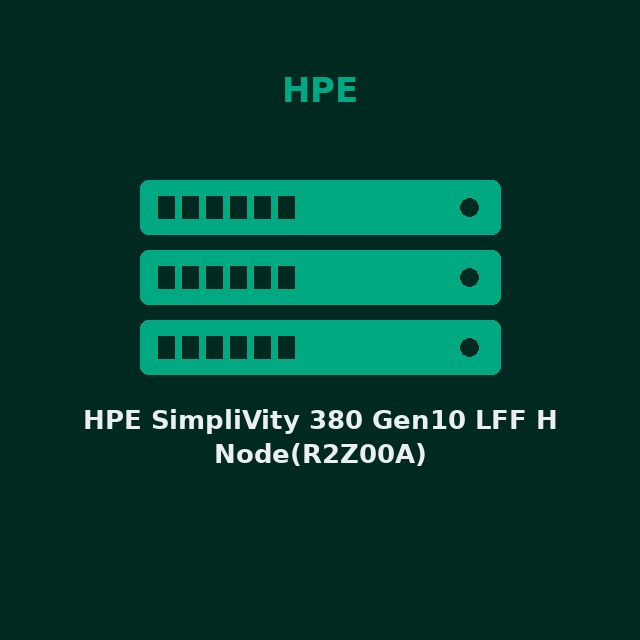HPE SimpliVity 380 Gen10 LFF H Node(R2Z00A)